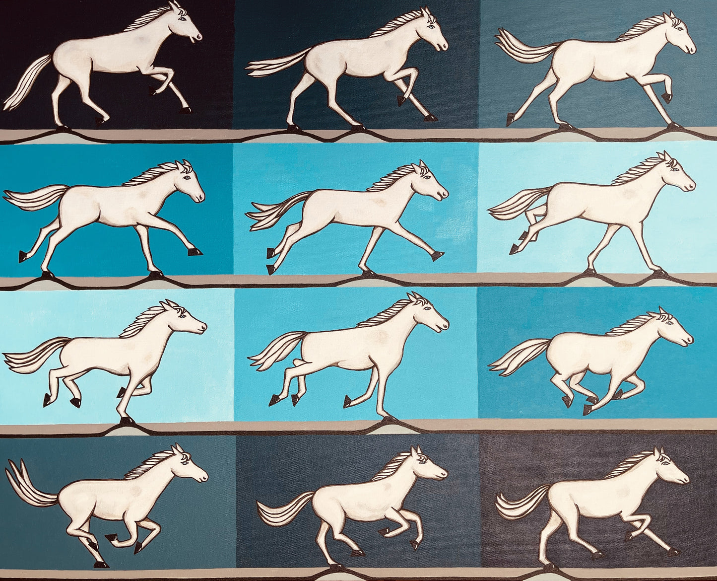 "The Yearlong Gallop" by Anita Beshirs