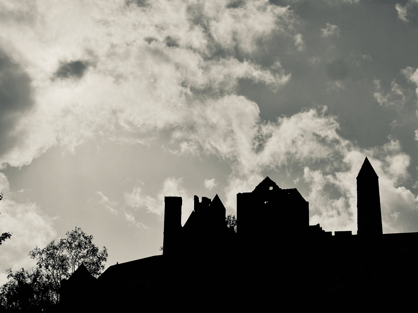 "Rock of Cashel Silouette" by Anita Beshirs