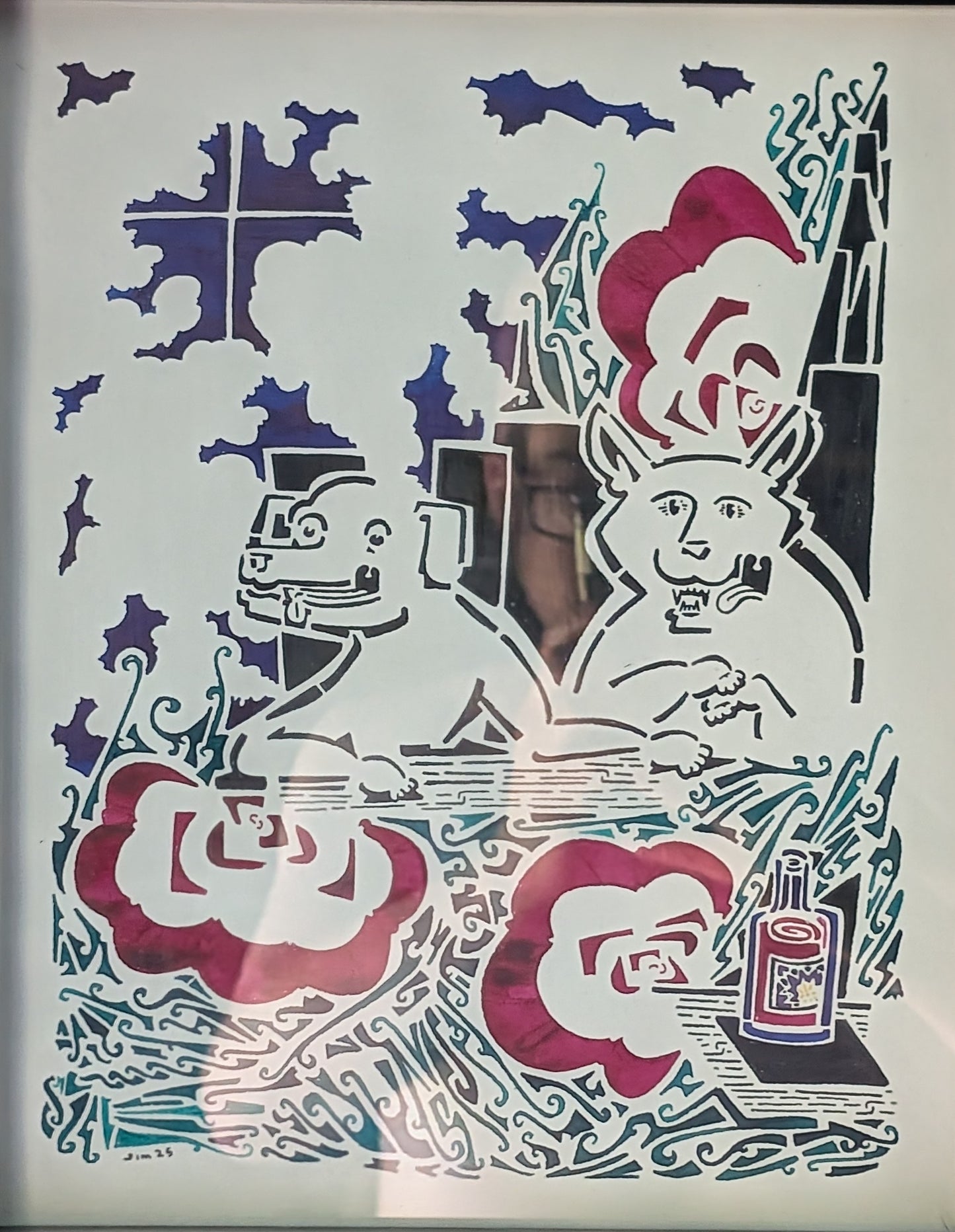 "Bar Animals 2" by Jim Bihari