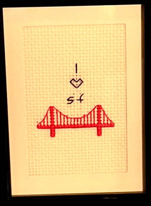 "I Love SF" by Chandra Gandolfo