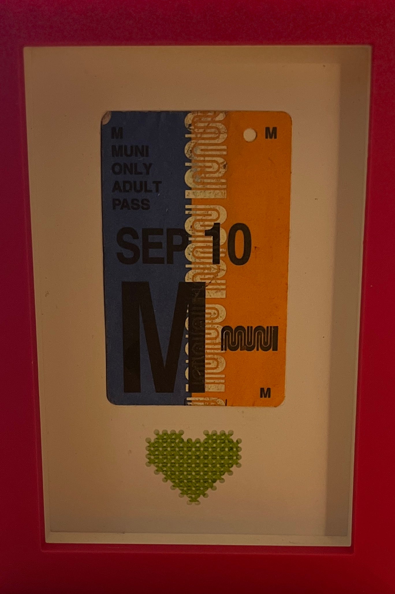 "September 2010 Monthly Pass" by Chandra Gandolfo