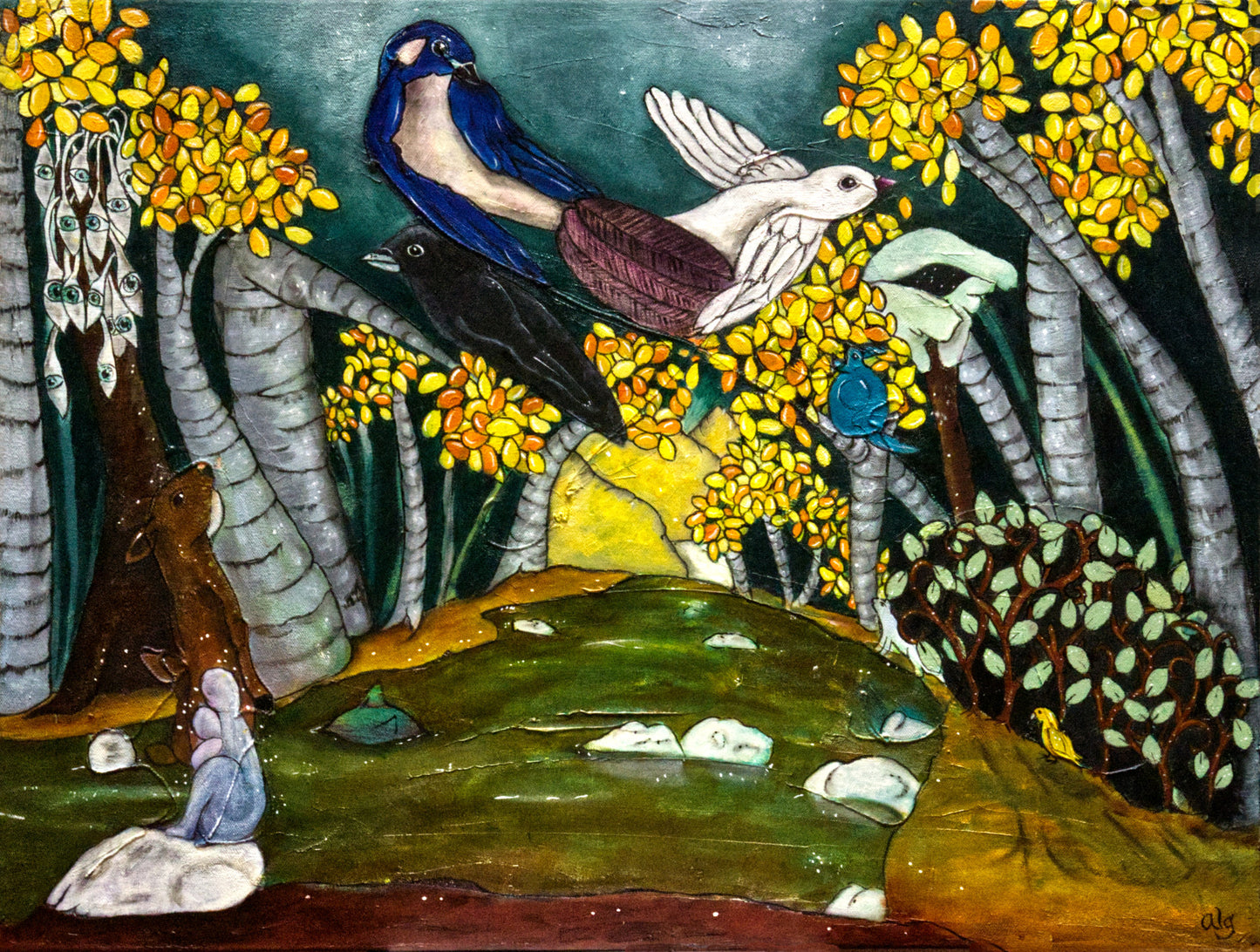 "The Bend in the River" by Abigail Goldberger