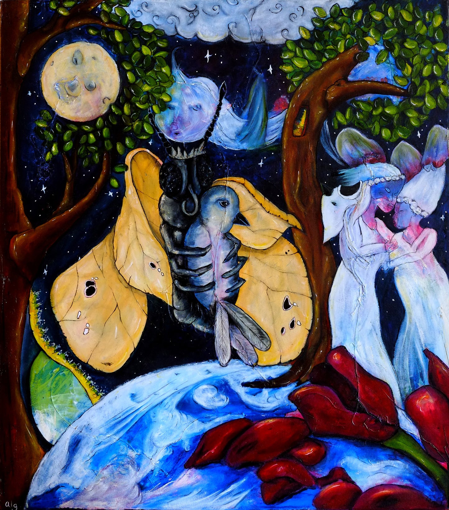 "The Wedding on top of the World" by Abigail Goldberger