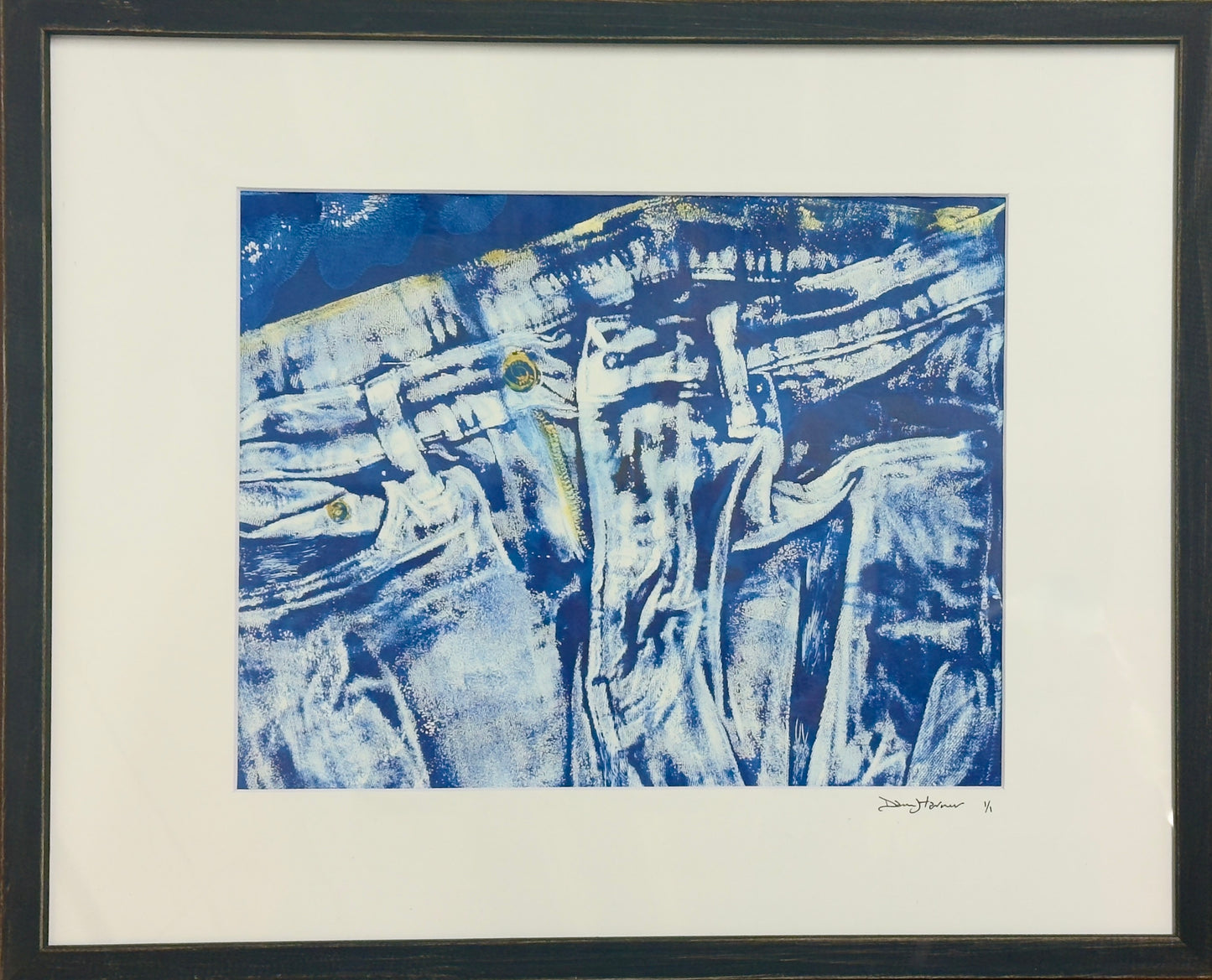 "Faded Blues #12" by Dawn Harmer
