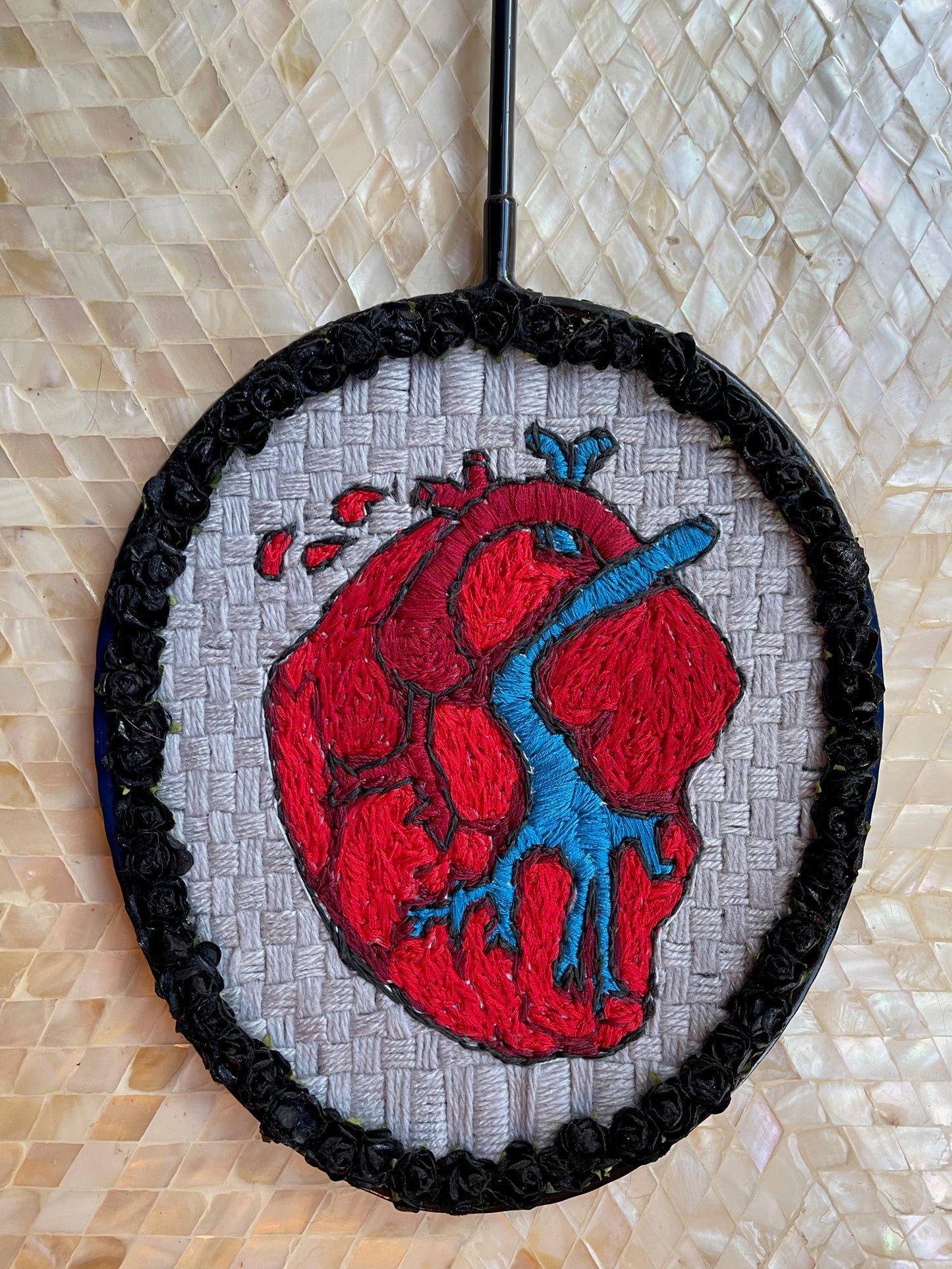 "My Heart's a Sputter" Racket by Anita Beshirs