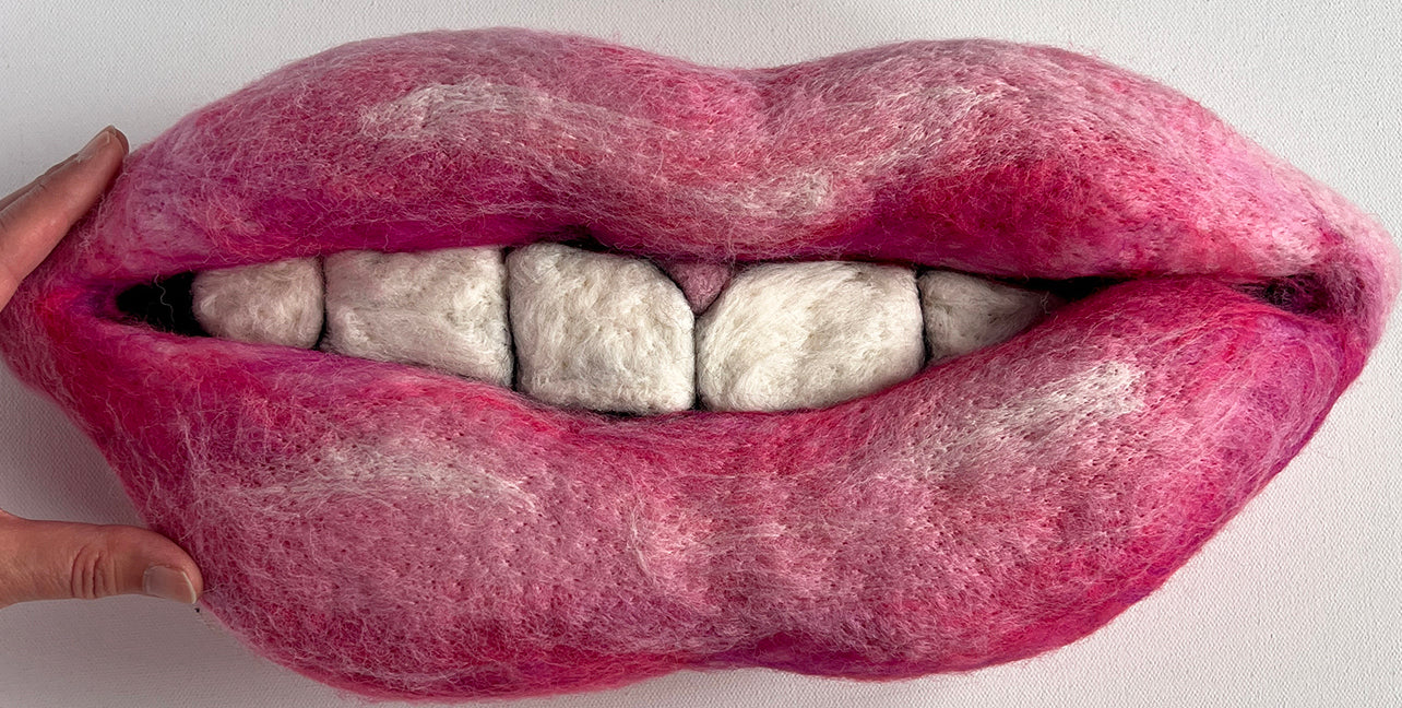 "Words I've Been Waiting to Hear, in Pink" by Risa Iwasaki Culbertson