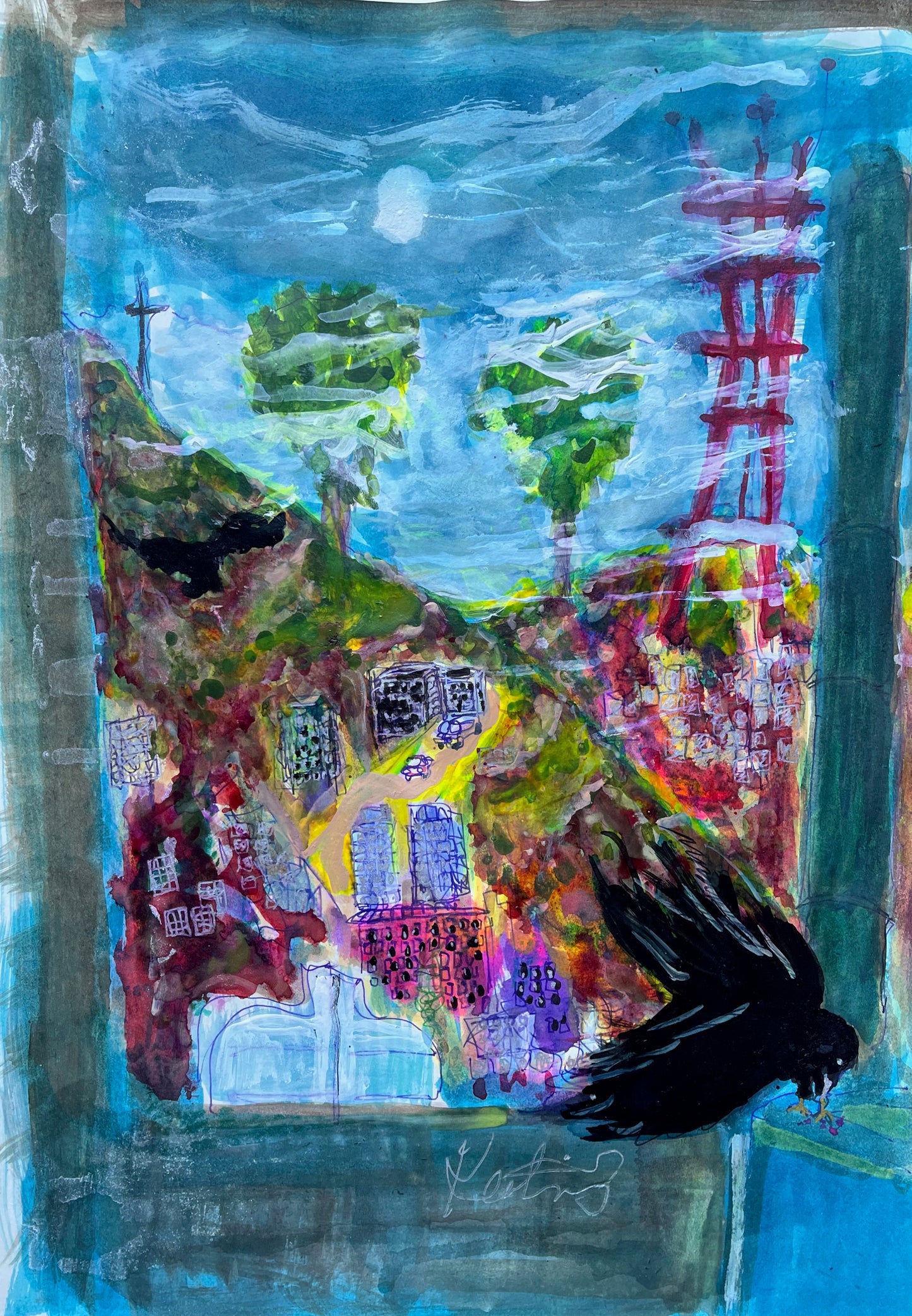 "Up There on Twin Peaks" by Jack Keating