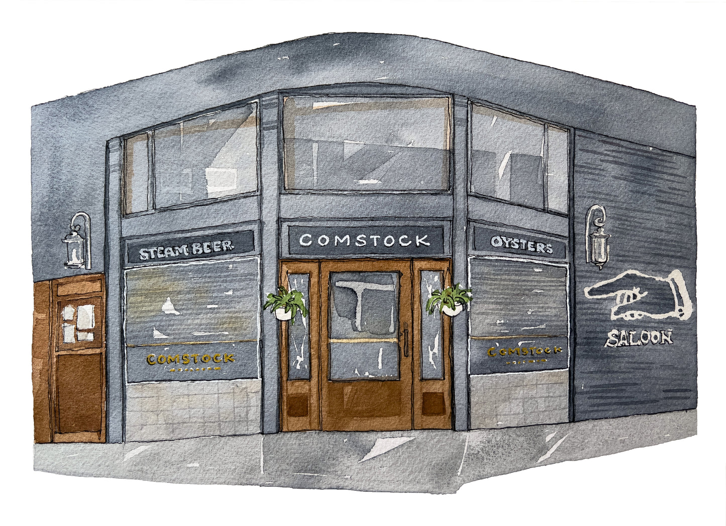 "Comstock Saloon'" by Millie Kwong