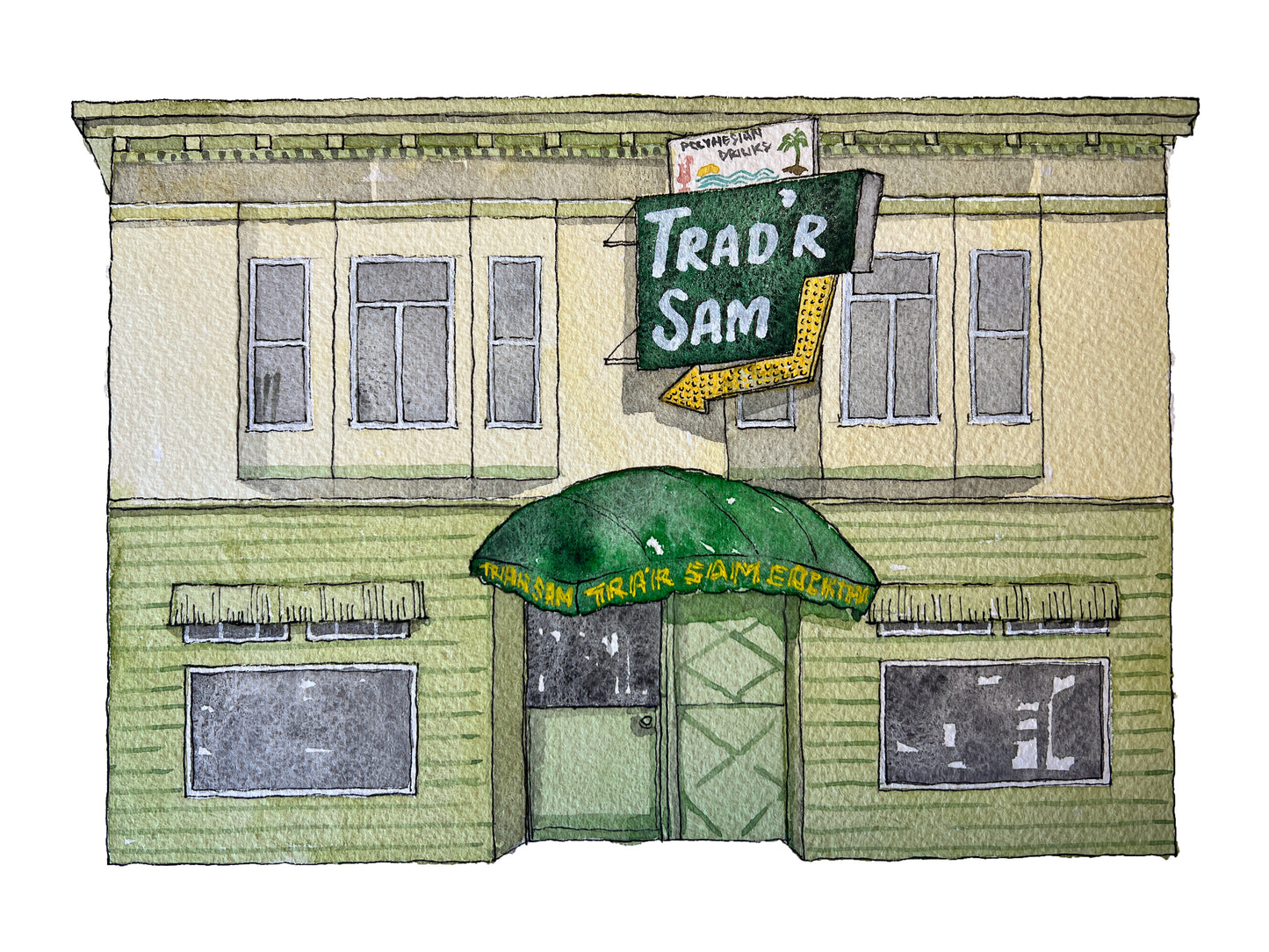 "Trad'r Sam'" by Millie Kwong