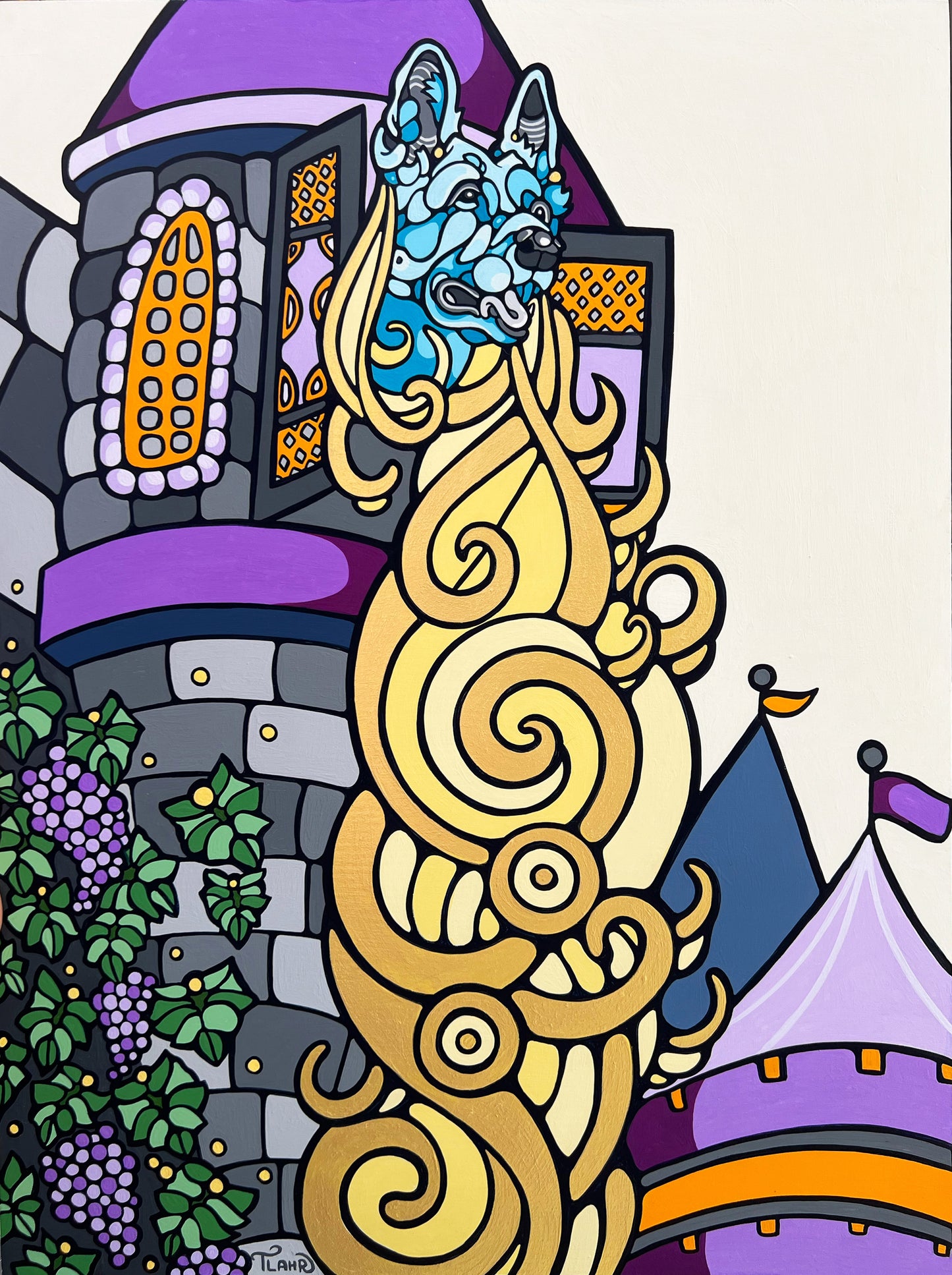 "Tara the Hair Model" by Tabitha Lahr