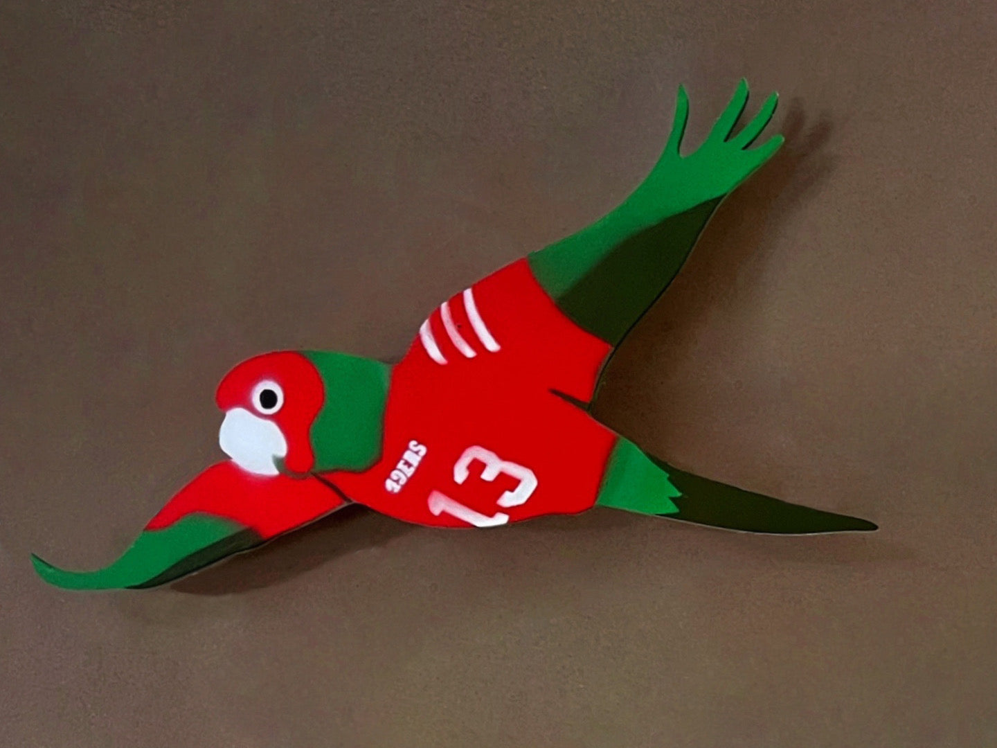 "Parrot #13 Brock Purdy" by Misstencil
