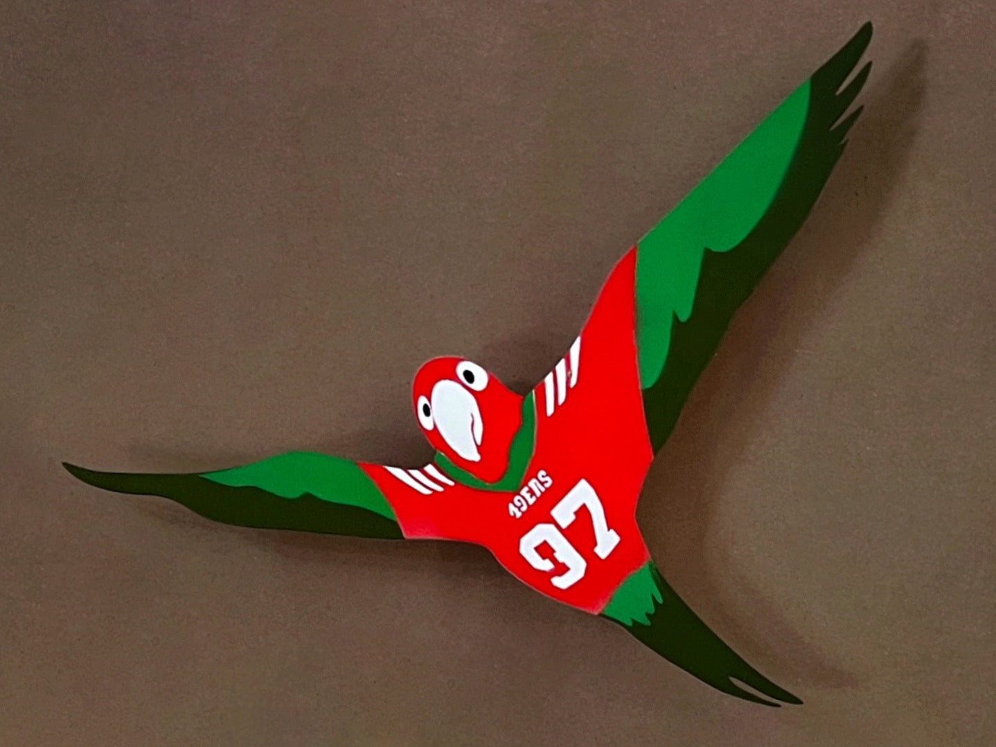 "Parrot #97 Nick Bosa" by Misstencil