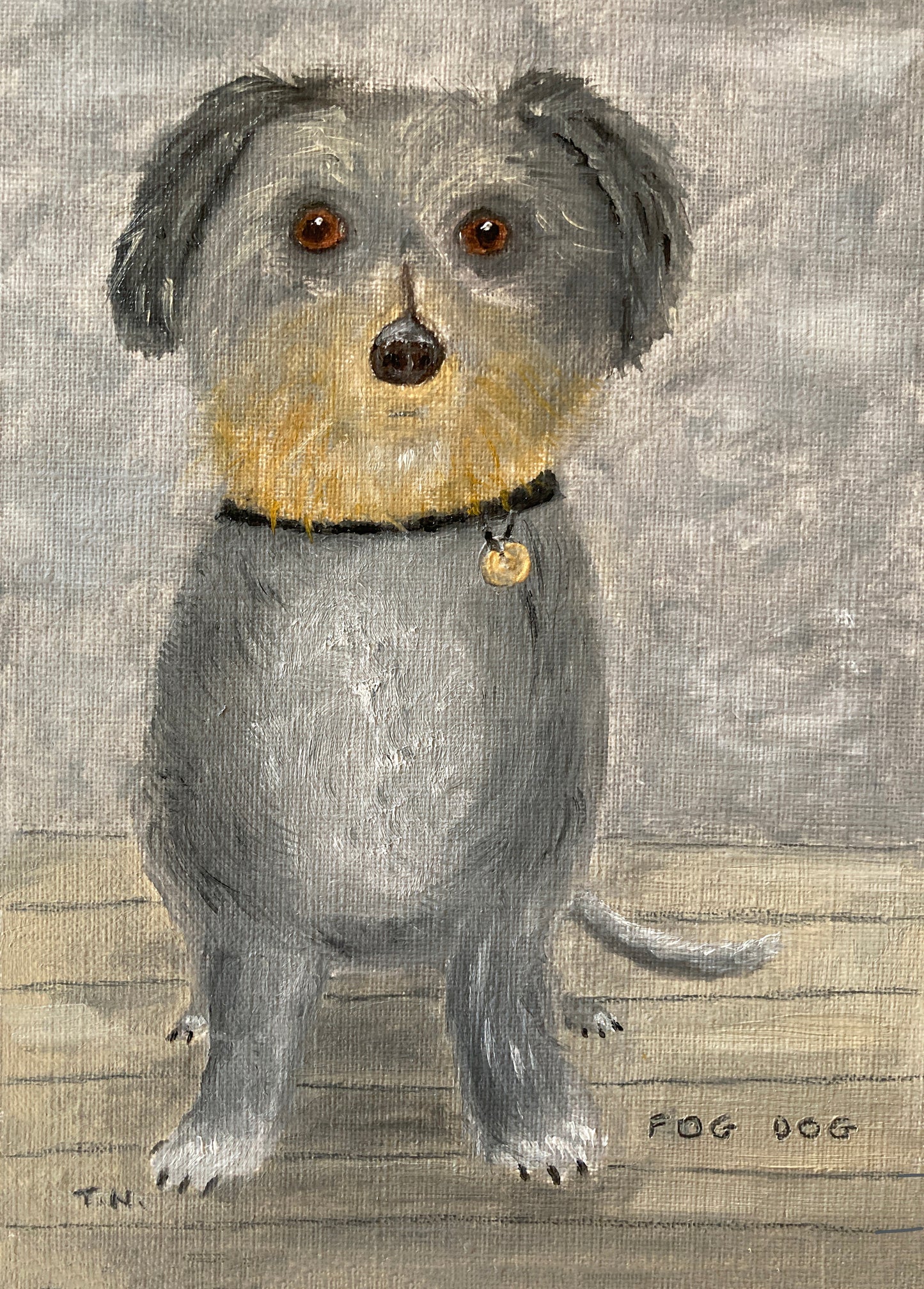 "Fog Dog" by Hummingbear Studio