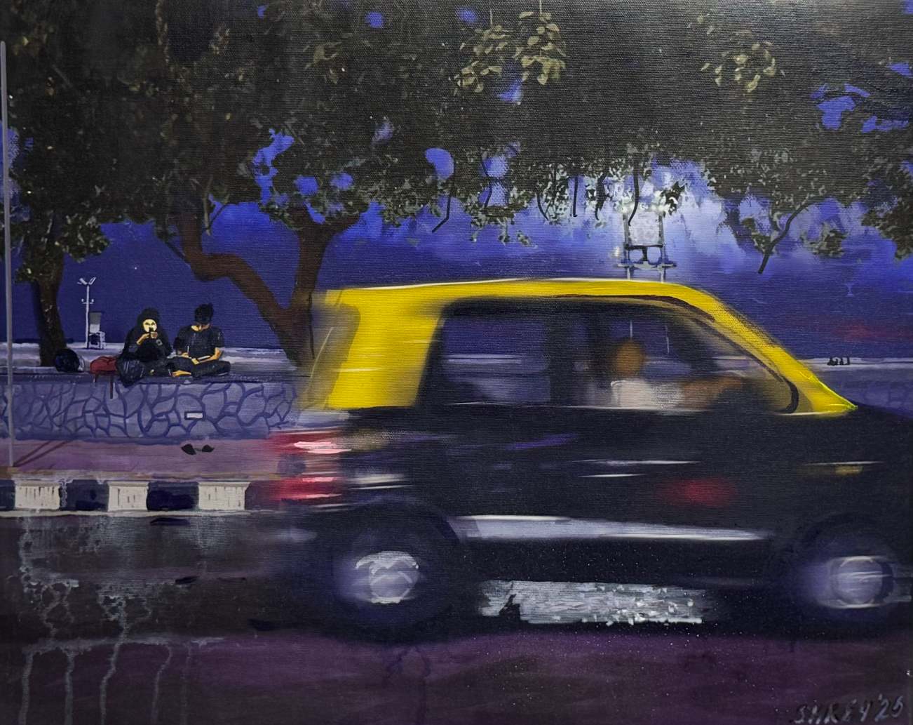 "Evening Companions (Marine Drive, Mumbai)" by Shrey Purohit