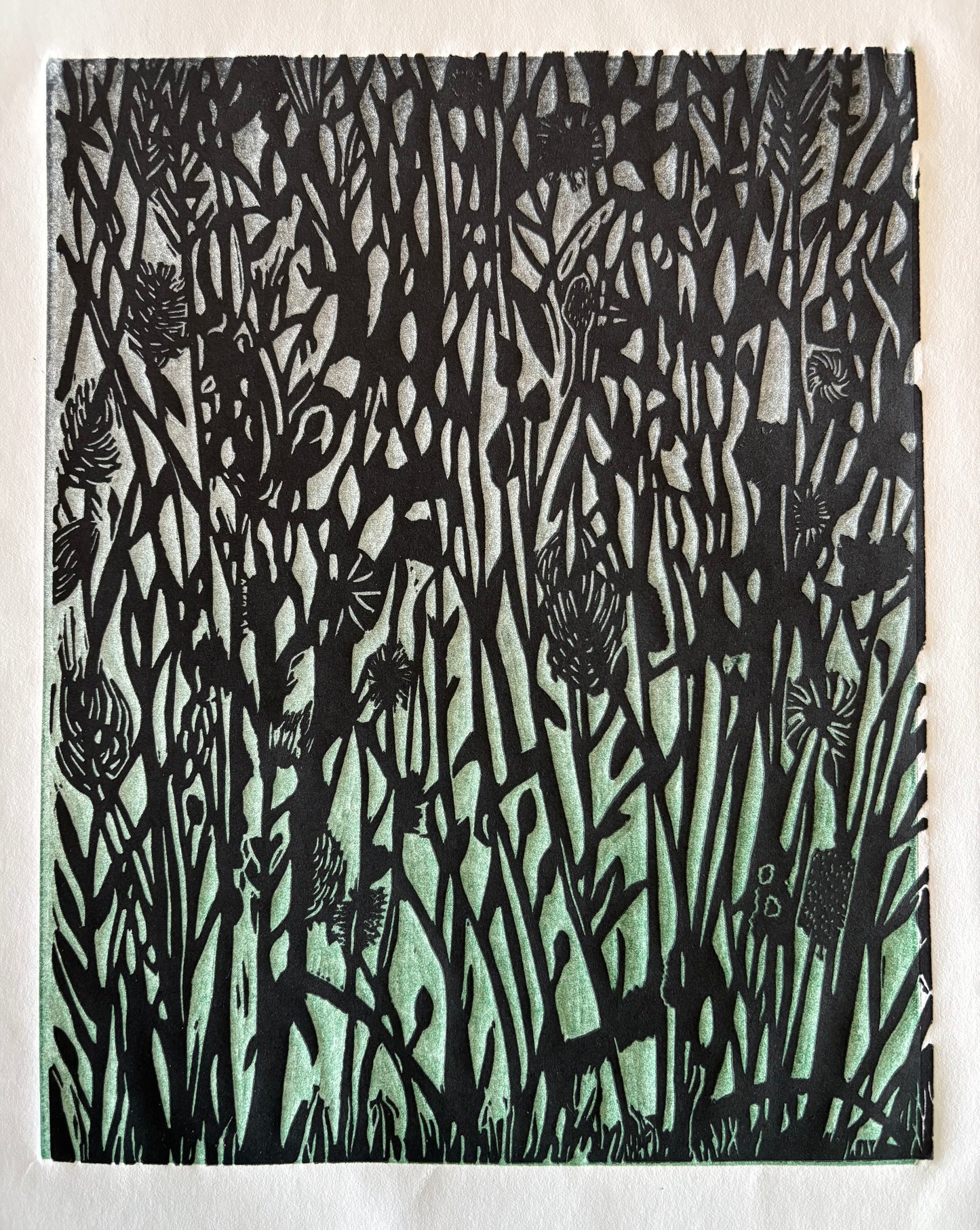 "Shadow in the Blue Room" by Sherry Suisman