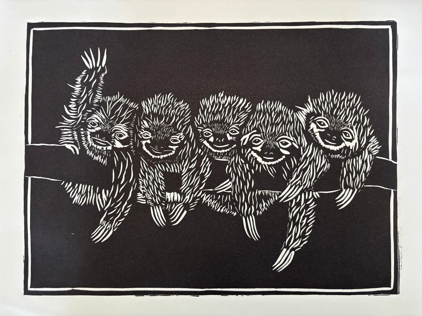 "Sloths Hanging Out" by Sherry Suisman