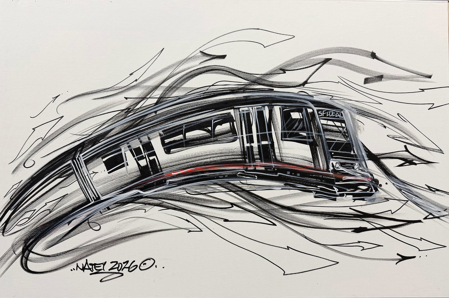"Oh Gee Train" by Nathan Tan
