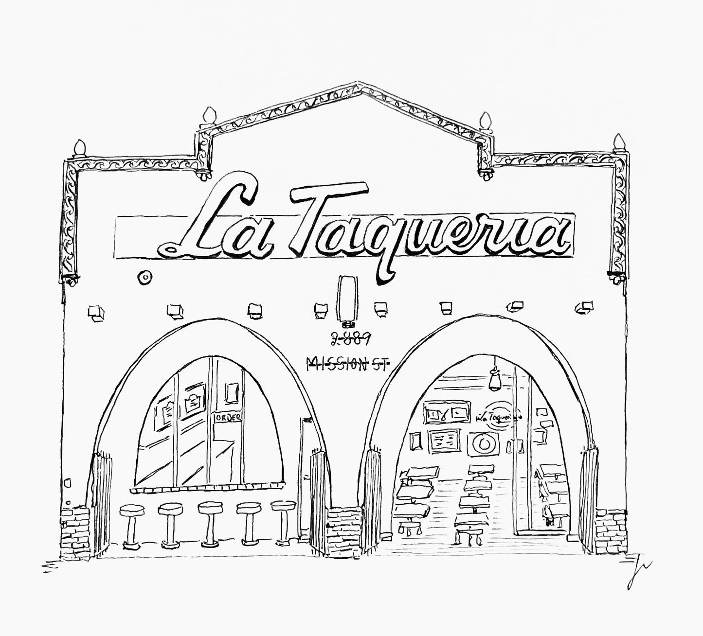 "La Taqueria" by Jamie Urborg