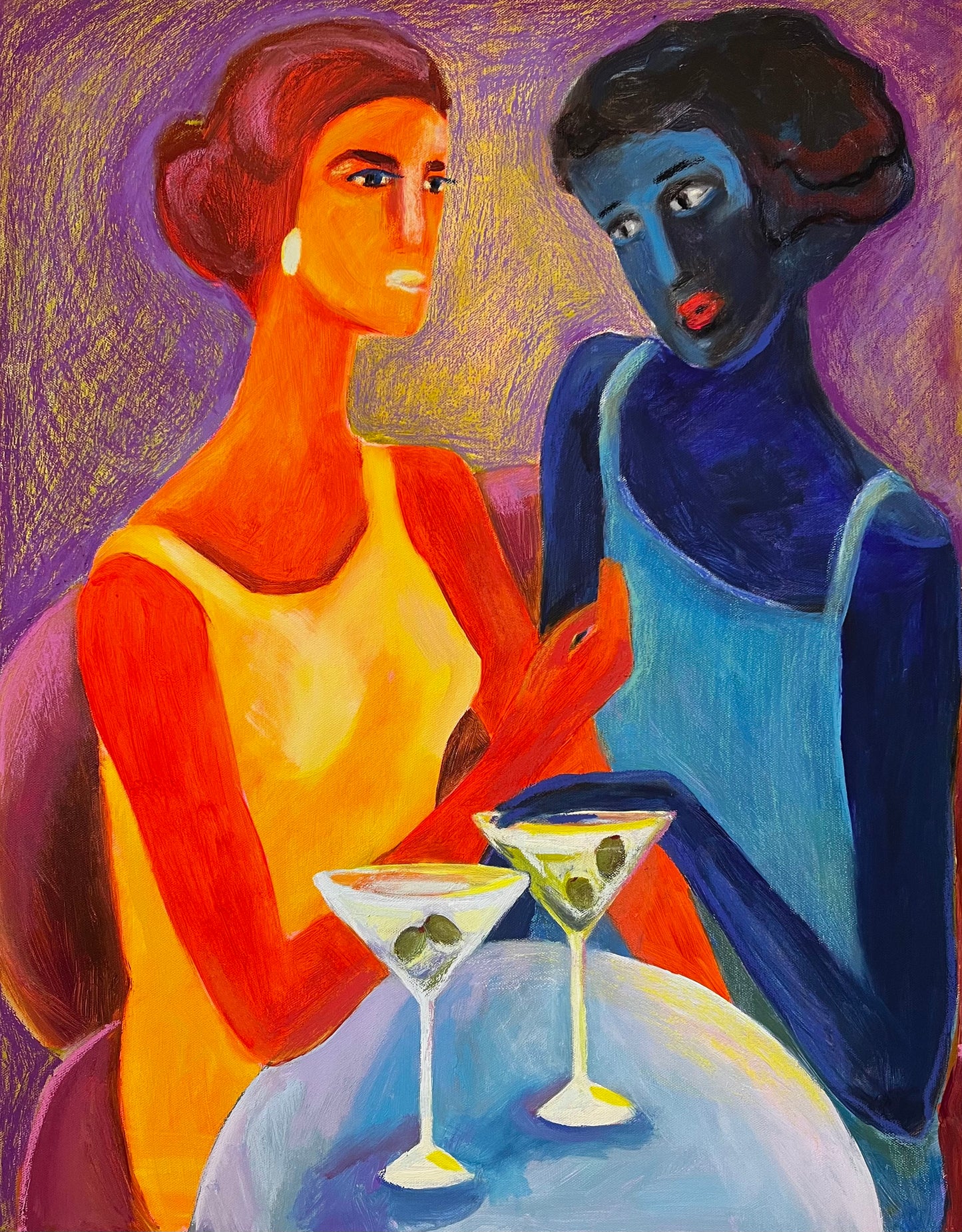 "Martinis for Two" by Anna Ovchinnikova