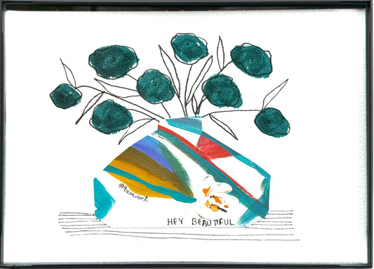"Hey Beautiful" by 9AM.art