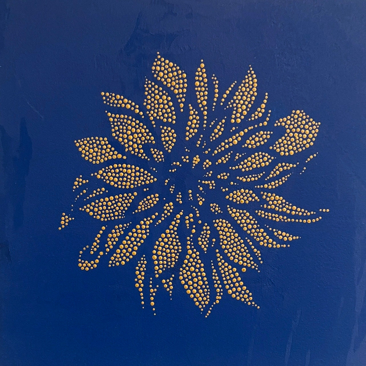 "Cobalt Dahlia" by Kundan Baidwan
