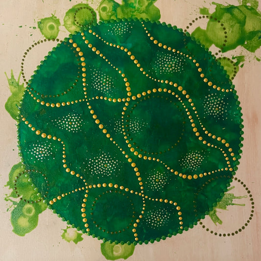 "Emerald Halo" by Kundan Baidwan