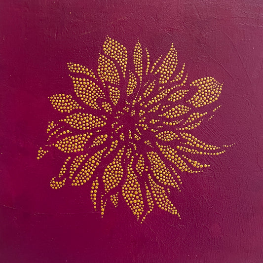 "Magenta Dahlia" by Kundan Baidwan