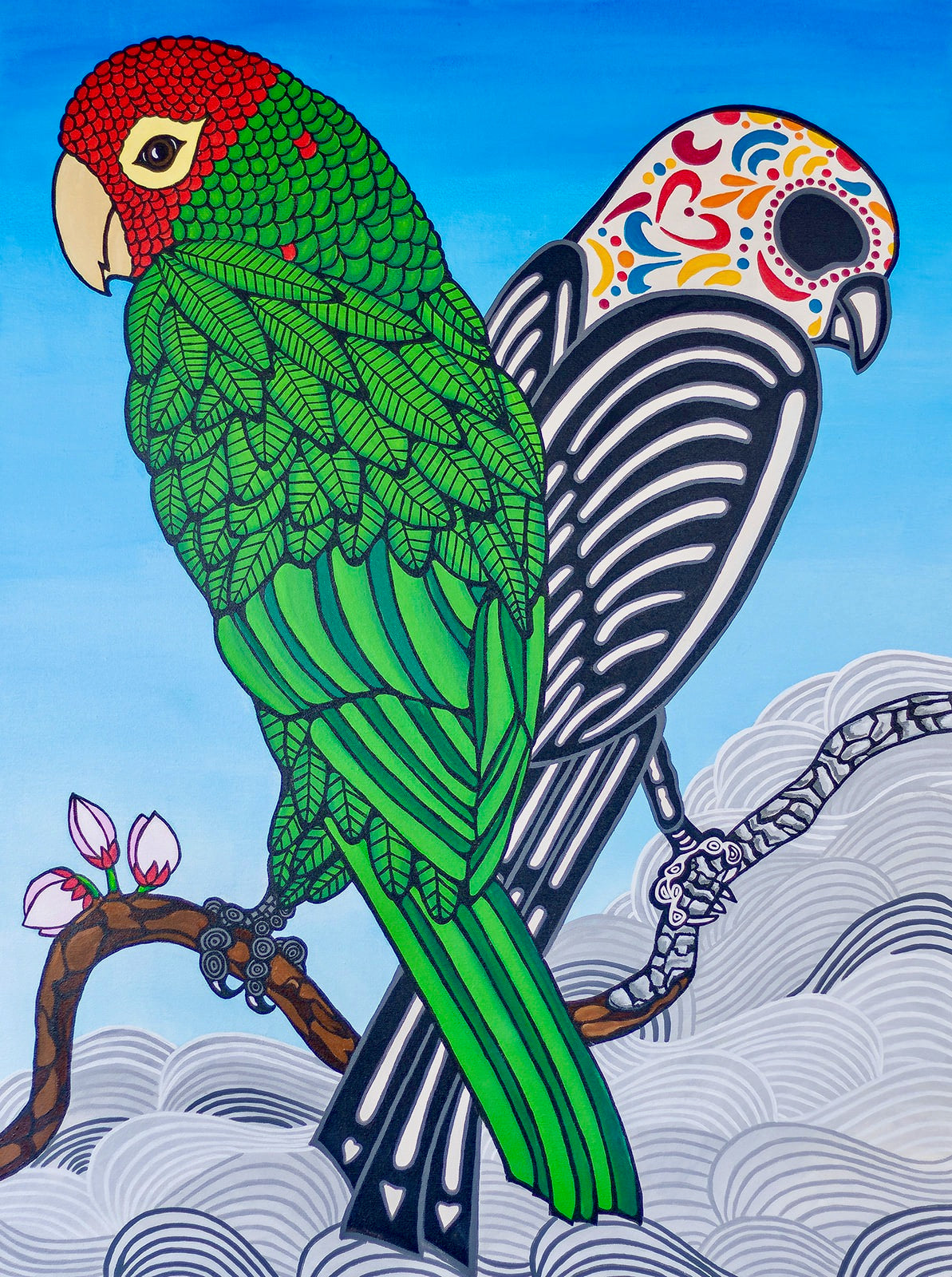 "The Day of the Parrots" by Anita Beshirs