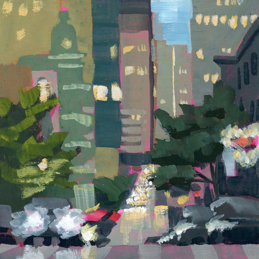 "Broadway and Kearny Nocturne" by Nathaniel Bice