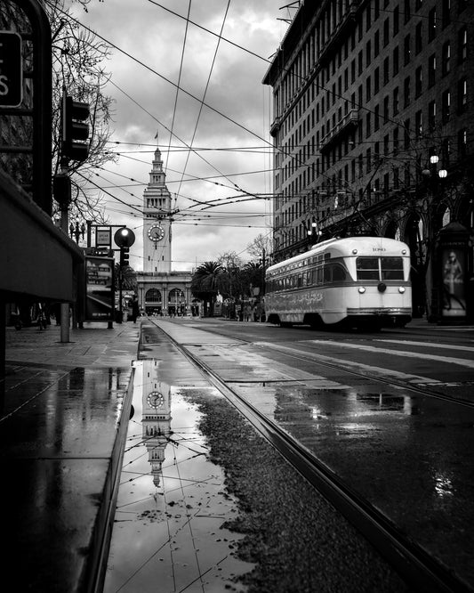 "F Train & Ferry" by Michael Bruno