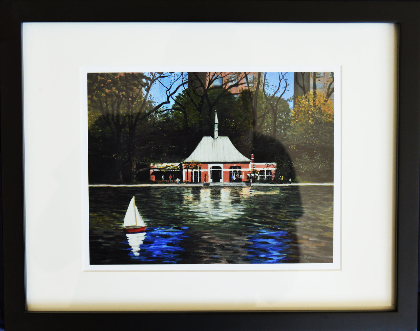 "NY Boathouse - Central Park" by Kevin Collins