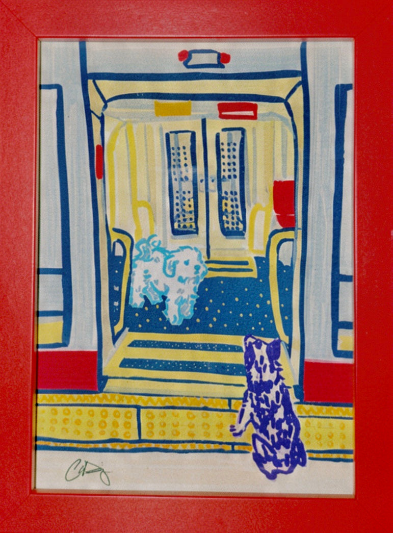 "Waiting for the J" by Cynthia Ding