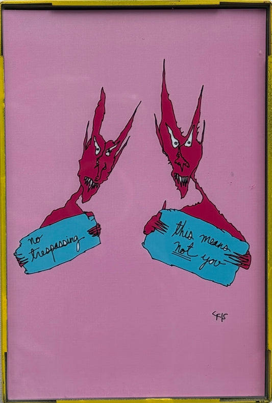 "no trespassing" by Chris Farris