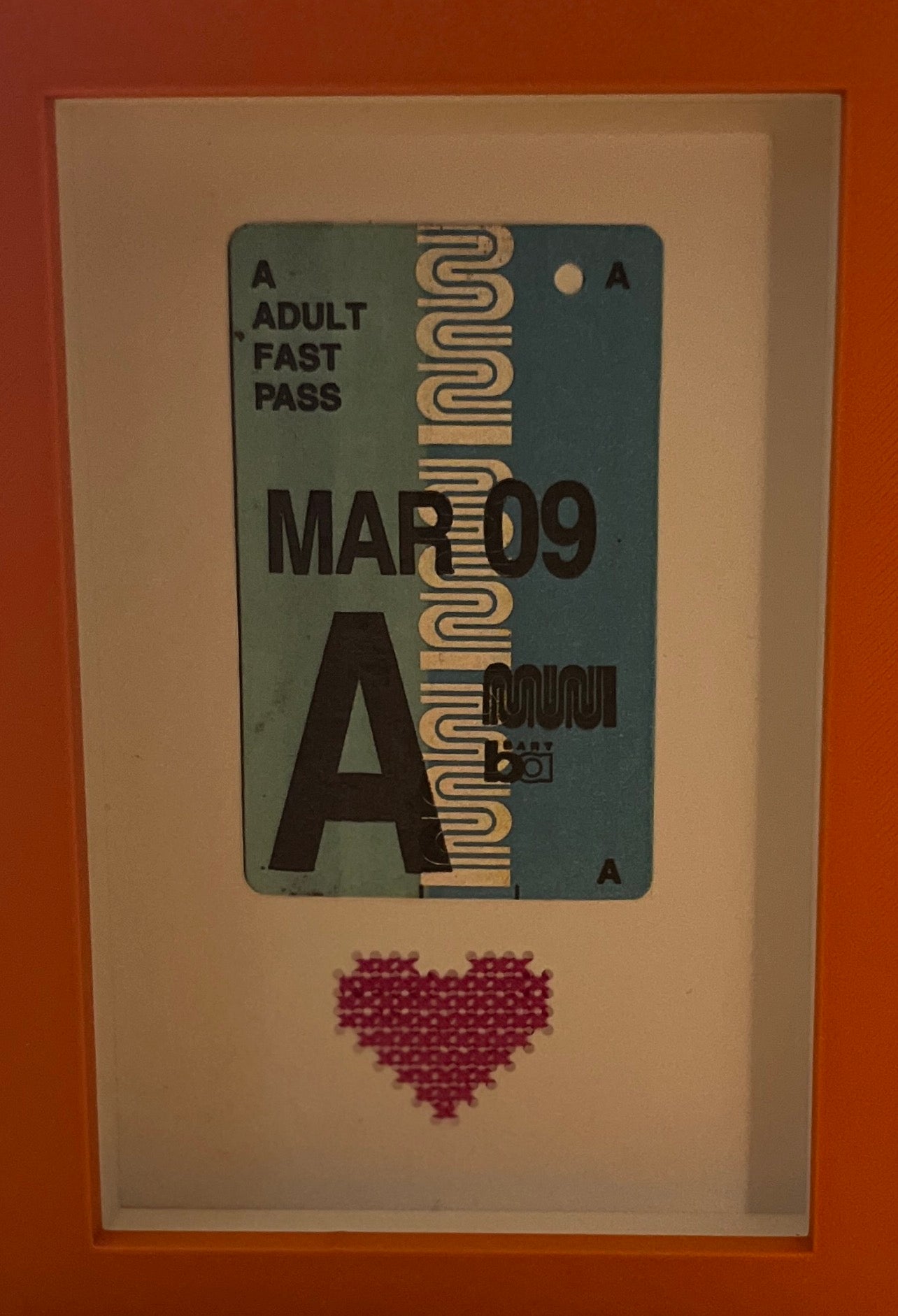 "March 2009 Monthly Pass" by Chandra Gandolfo