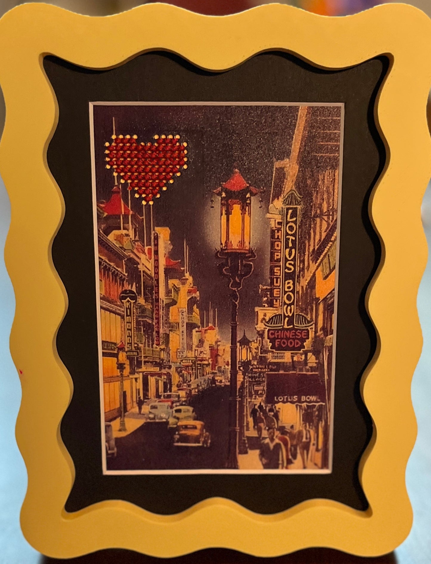 "SF Chinatown at Night" by Chandra Gandolfo