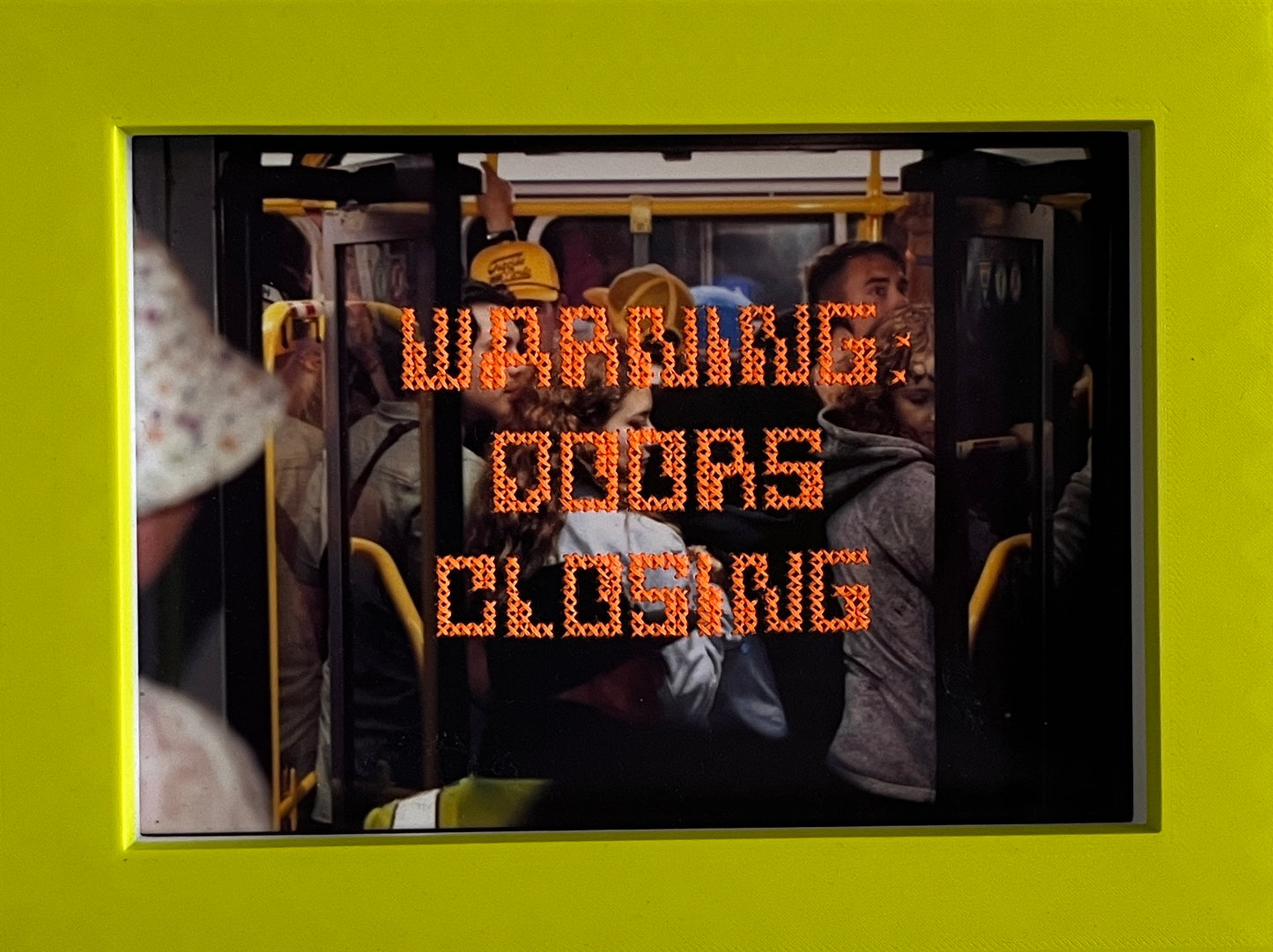 "Warning: Doors Closing" by Chandra Gandolfo