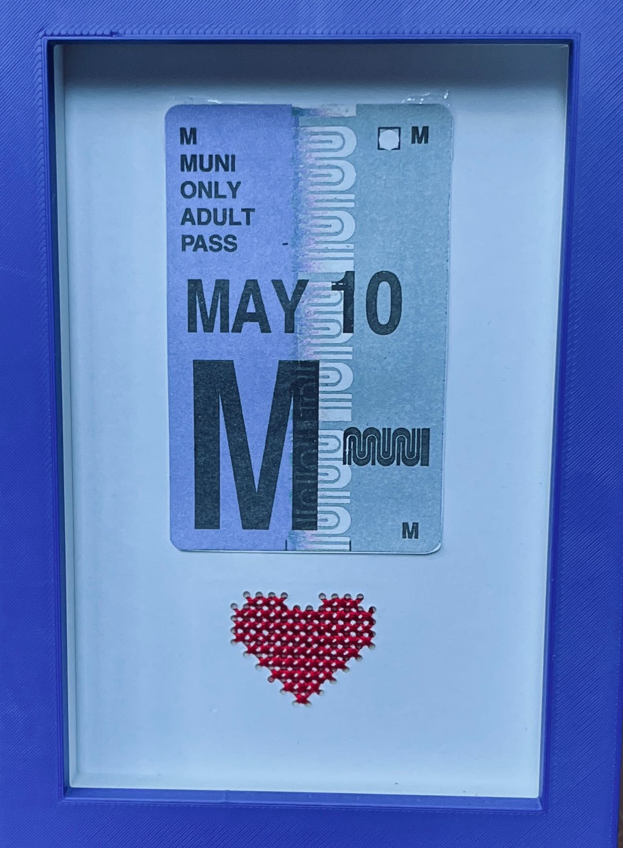 "MAY 2010 Muni Pass" by Chandra Gandolfo
