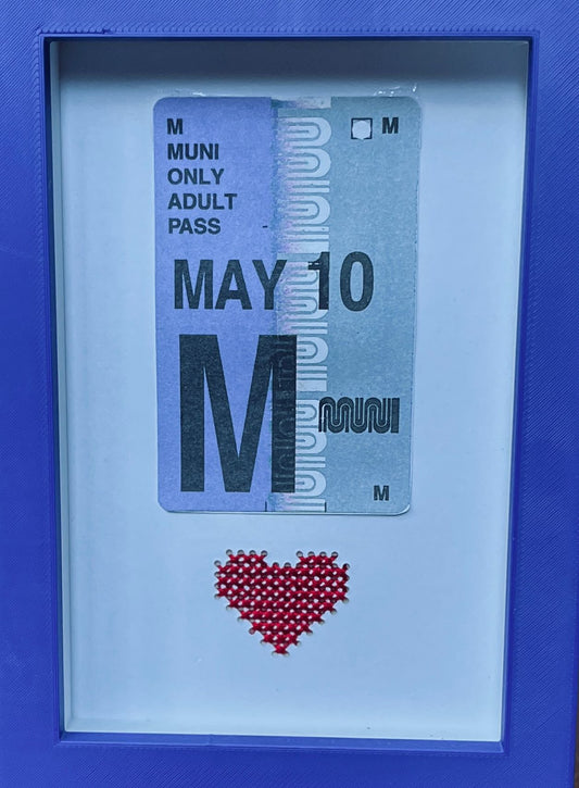 "MAY 2010 Muni Pass" by Chandra Gandolfo