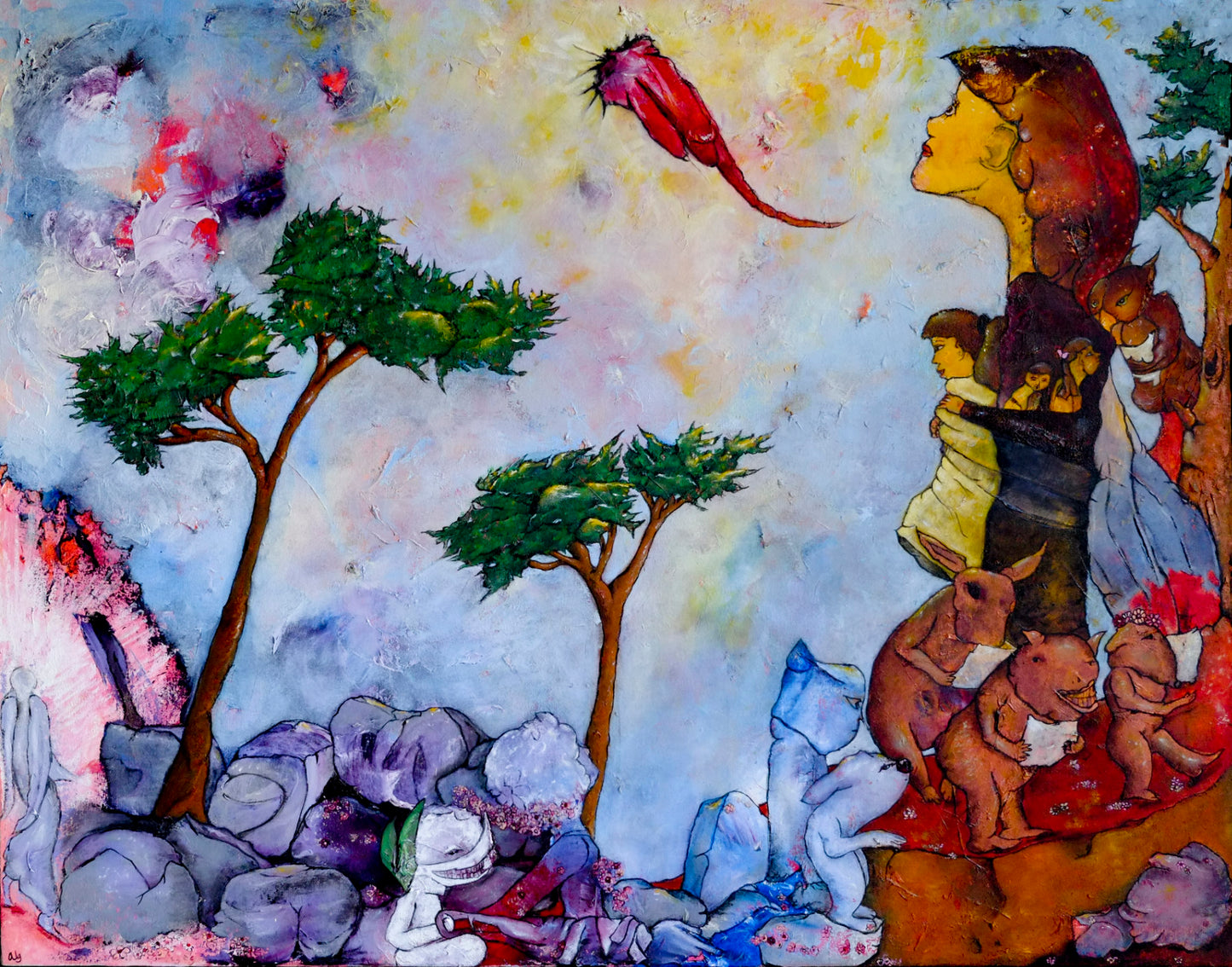 "The Hallelujah" by Abigail Goldberger