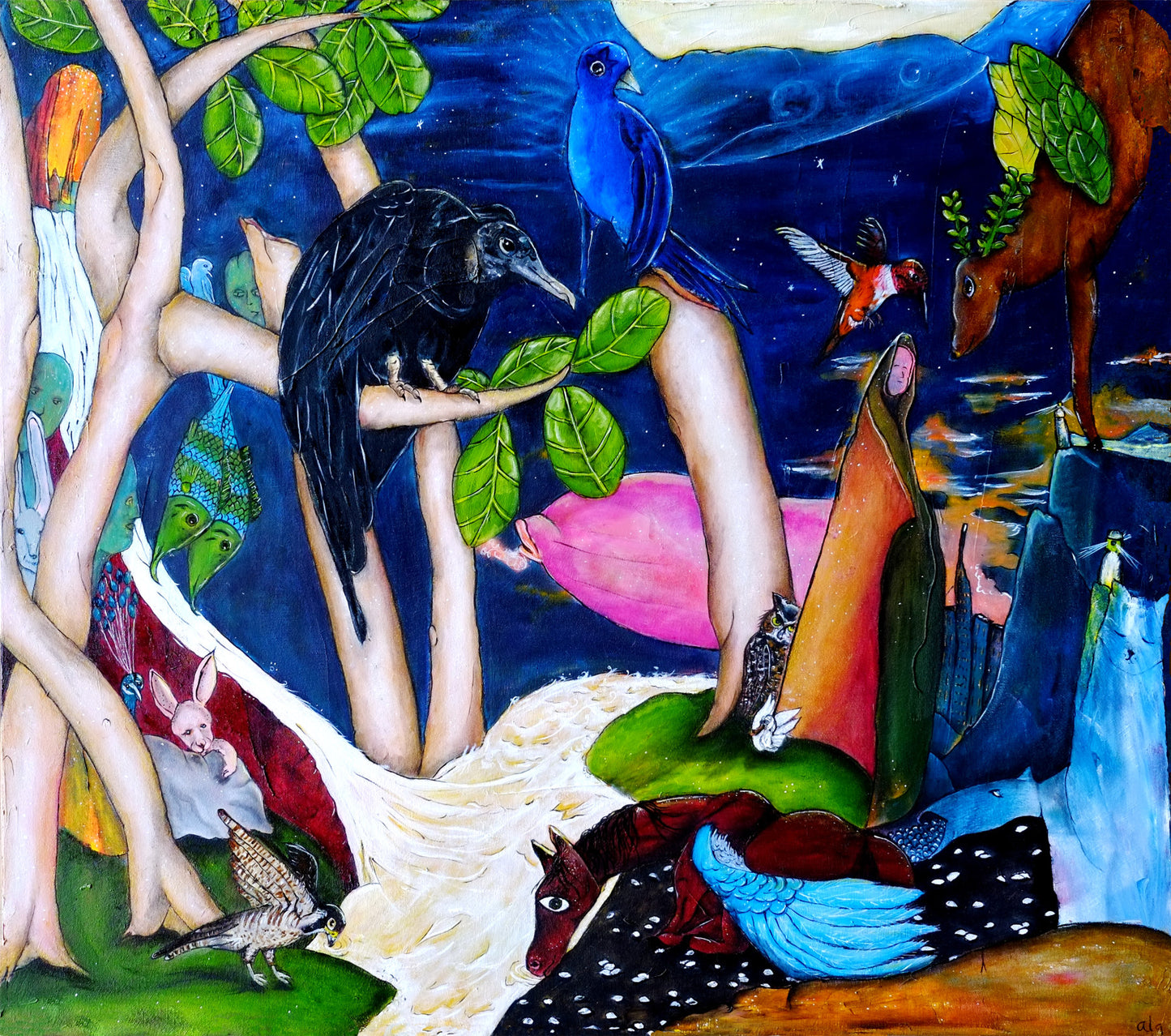 "The Watering Hole" by Abigail Goldberger