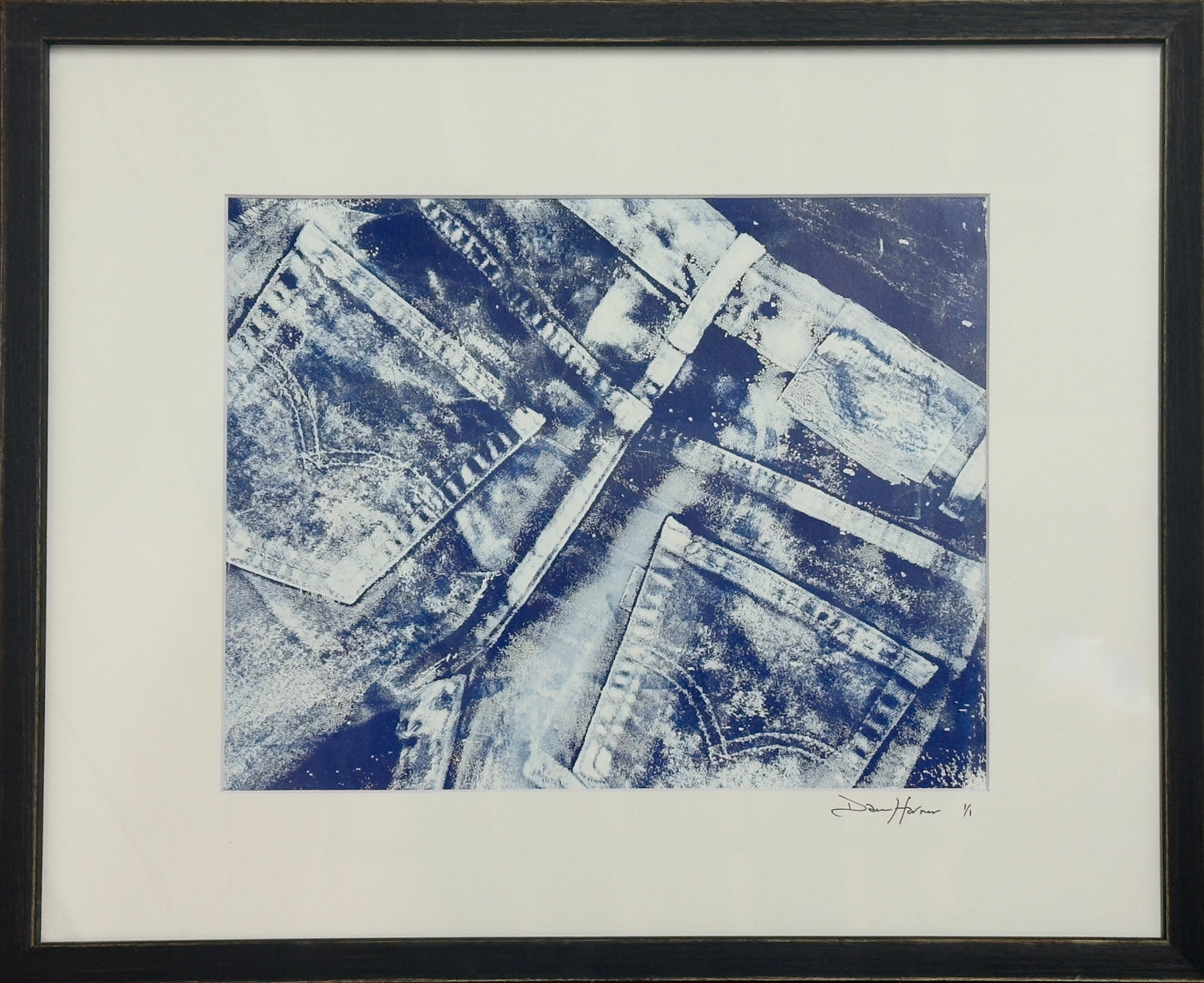 "Faded Blues #11" by Dawn Harmer