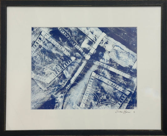 "Faded Blues #11" by Dawn Harmer