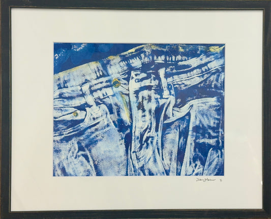 "Faded Blues #12" by Dawn Harmer