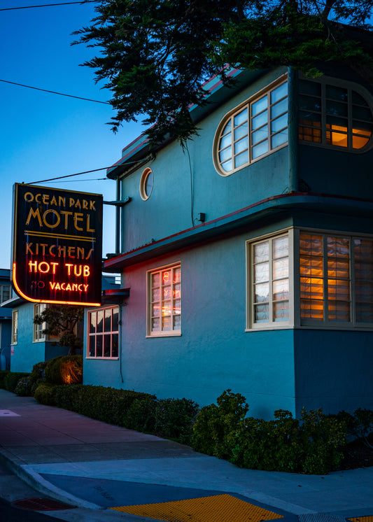 "Ocean Park Hotel" by Dawn Harmer