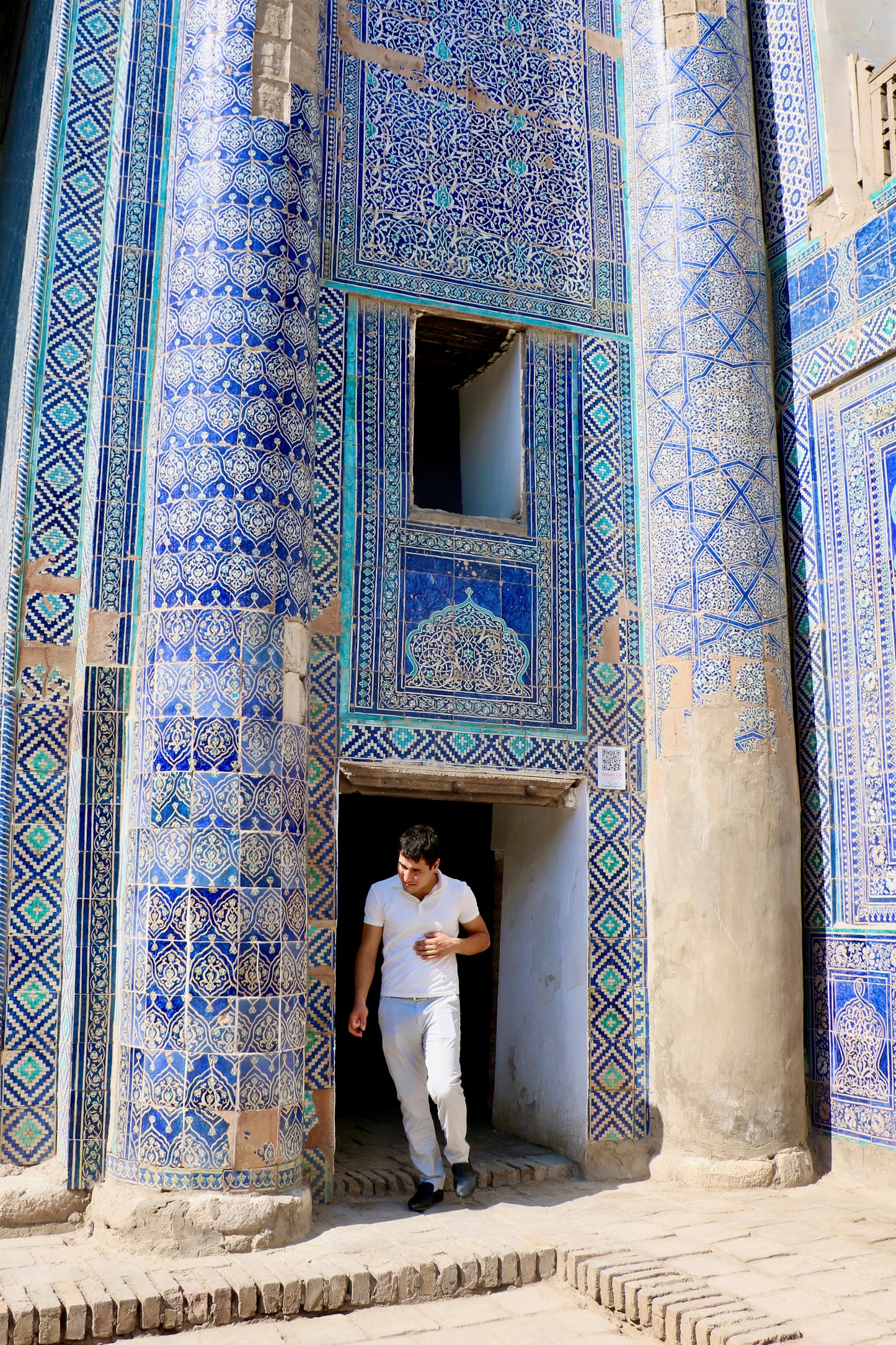 "Uzbek Blue 2" by Anneka Huntley