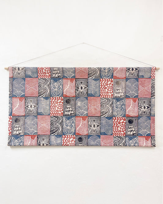 "Patchwork Headboard" by Julia Canright