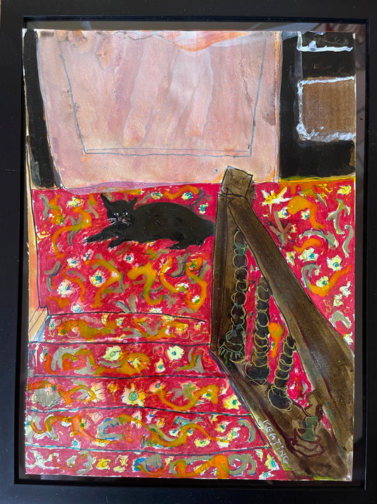"Cat in the Hallway" by Jack Keating