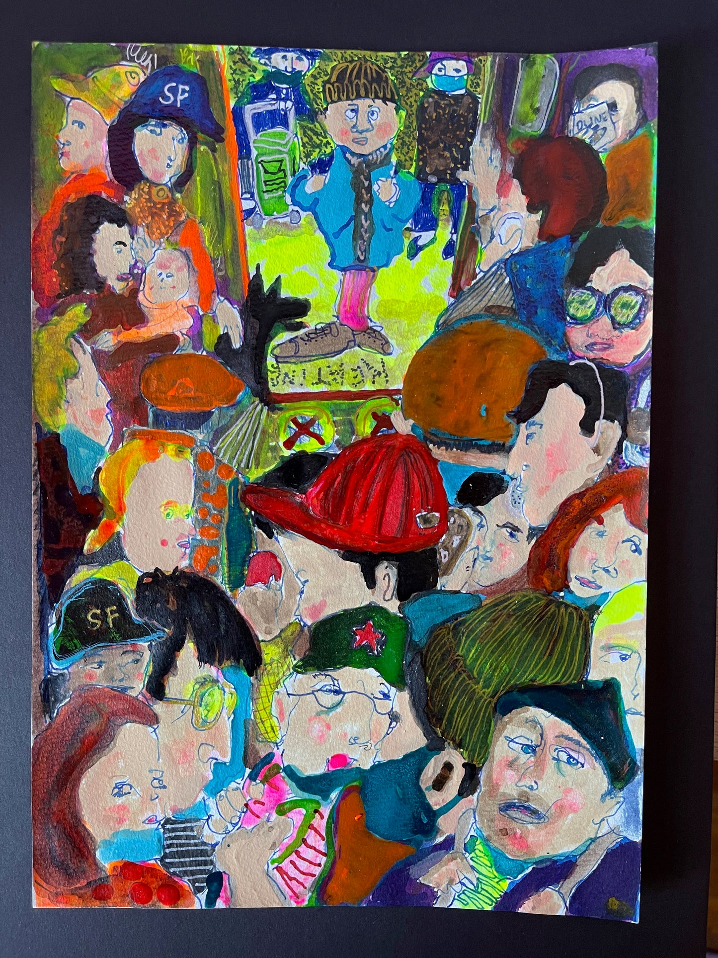"Trying to Get In & Out" by Jack Keating