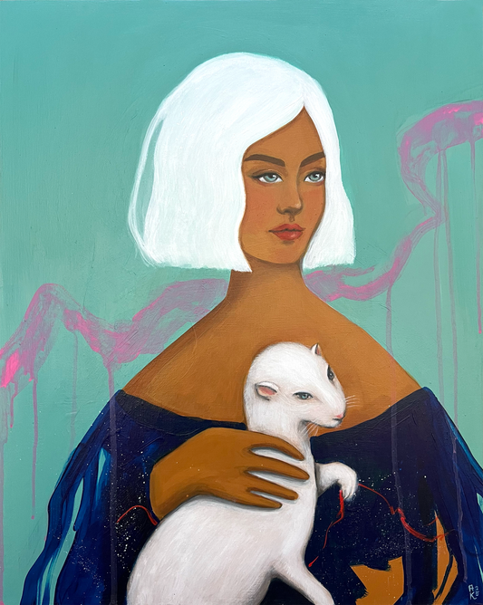 "Lady With an Ermine" by Alice Koswara