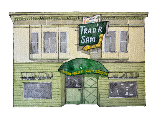 "Trad'r Sam'" by Millie Kwong